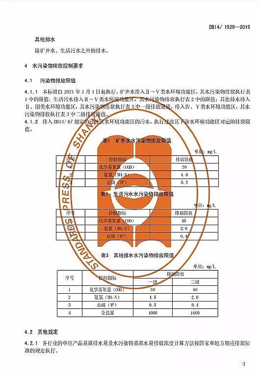 �������℩�S(ch��ng)��ɽ���l(f��)������ˮ�C���ŷŘ�(bi��o)��(zh��n)����COD�������^��(gu��)��(bi��o)����(y��n)������TP��ȫ�}��